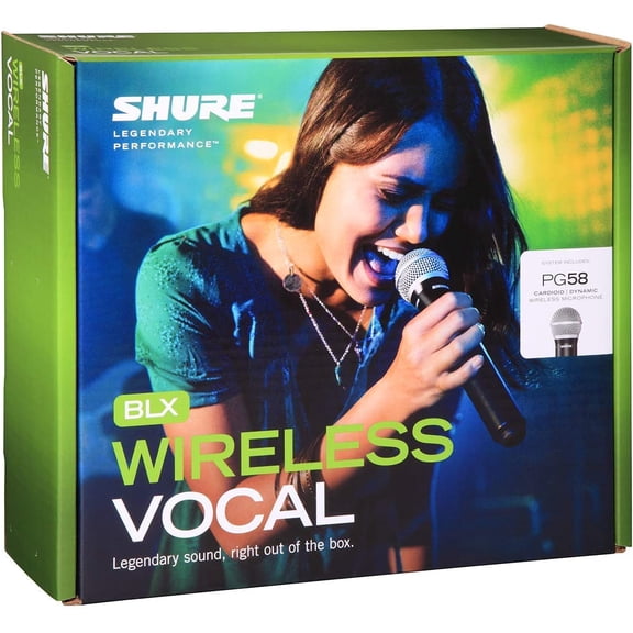 Shure Wireless Vocal System with PG58