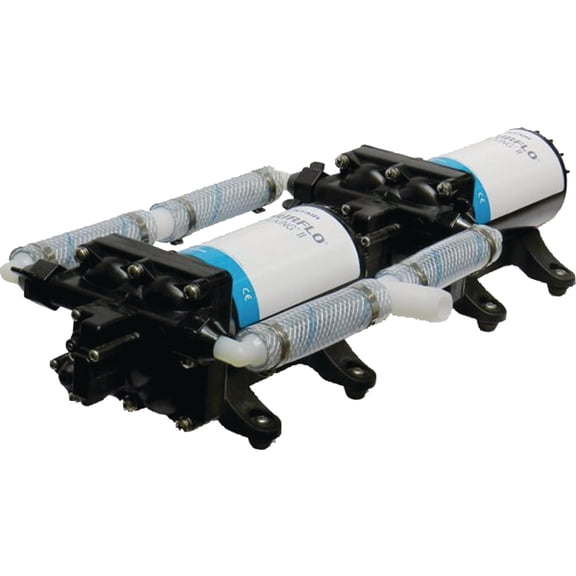 Shurflo 4558-153-E75 High Flow II 12V 10 GPM 55 PSI 13A Fresh Water Pump System