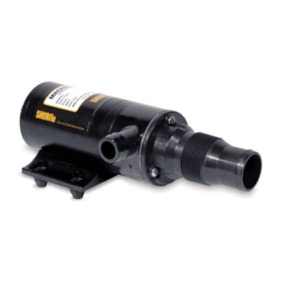 10" Black Self-Priming Dual Blade Macerator Pump