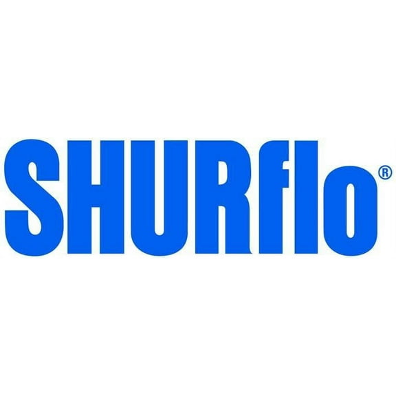 Shurflo SHR244-2356 Nylon Barb Hose Fitting Wingnut Swivel, 0.75 in. Garden Hose Male x 0.5 in. Female