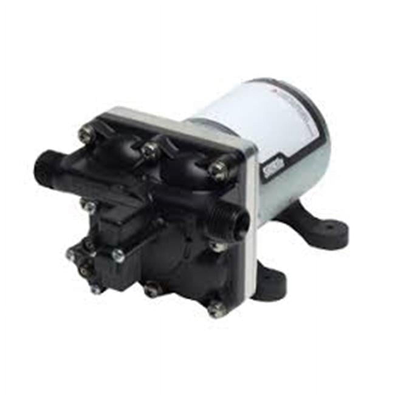 Shurflo 12V 2.3 GPM Black and Silver Fresh Water Pump