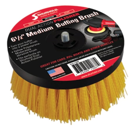 Shurhold 6-½" Medium Brush f/Dual Action Polisher