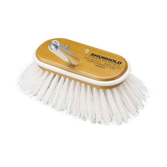 Shurhold 6" Polypropylene Stiff Bristle Deck Brush