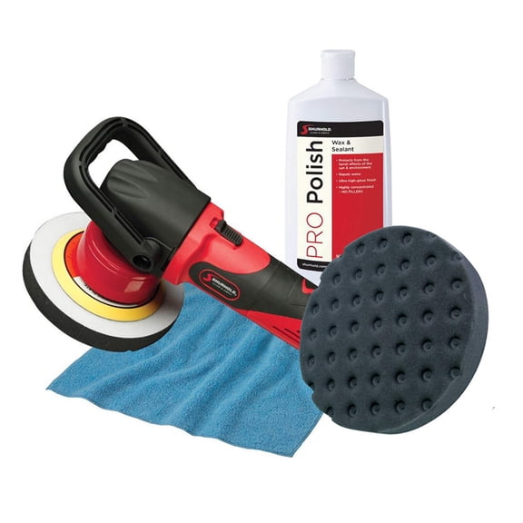 Shurhold Dual Action Polisher Start Kit With Pro Polish, Pad and MicroFiber Towel - 36626