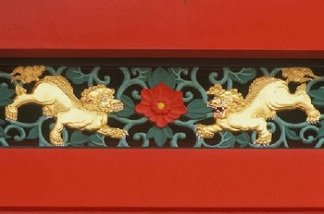 Shuri Castle Naha Okinawa Japan Canvas Art - Rob Tilley DanitaDelimont (36 x 24)