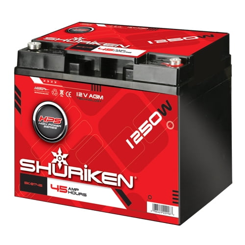 Shuriken SK-BT45 Compact Size AGM 12V Battery