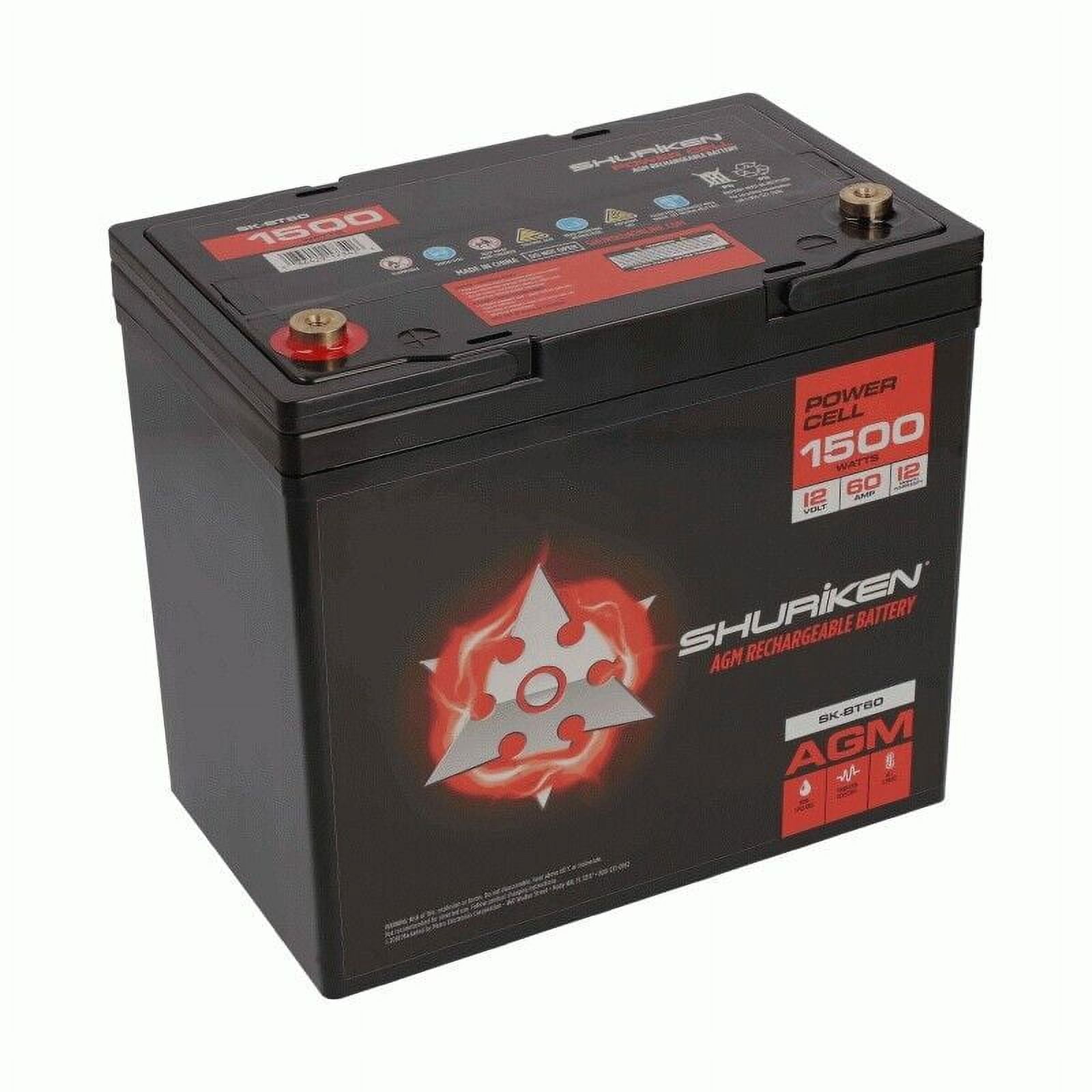 PowerCell Autobatterie 60Ah - CRAFTMAX