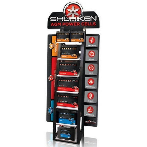 Shuriken SK-RACK Display Battery Rack