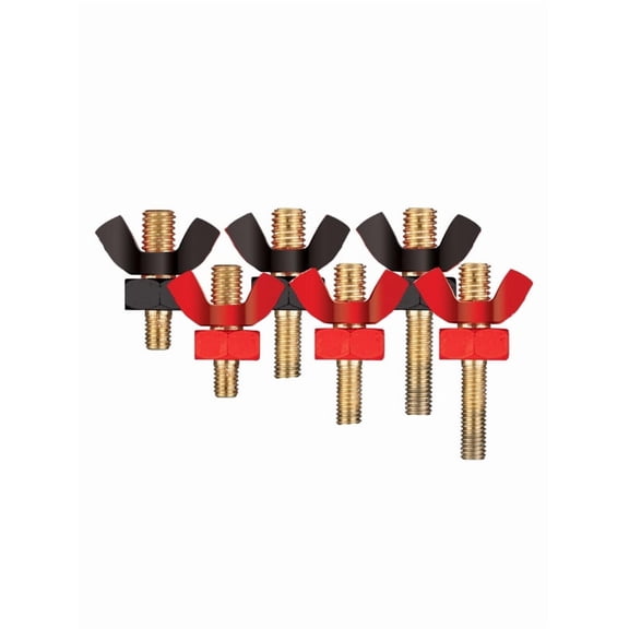 Shuriken SK-WN35-100 Power Terminal Wing Nut Sets, Positive and Negative