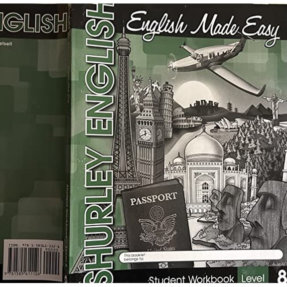 Pre-Owned Shurley English Student Workbook Level 8 Paperback