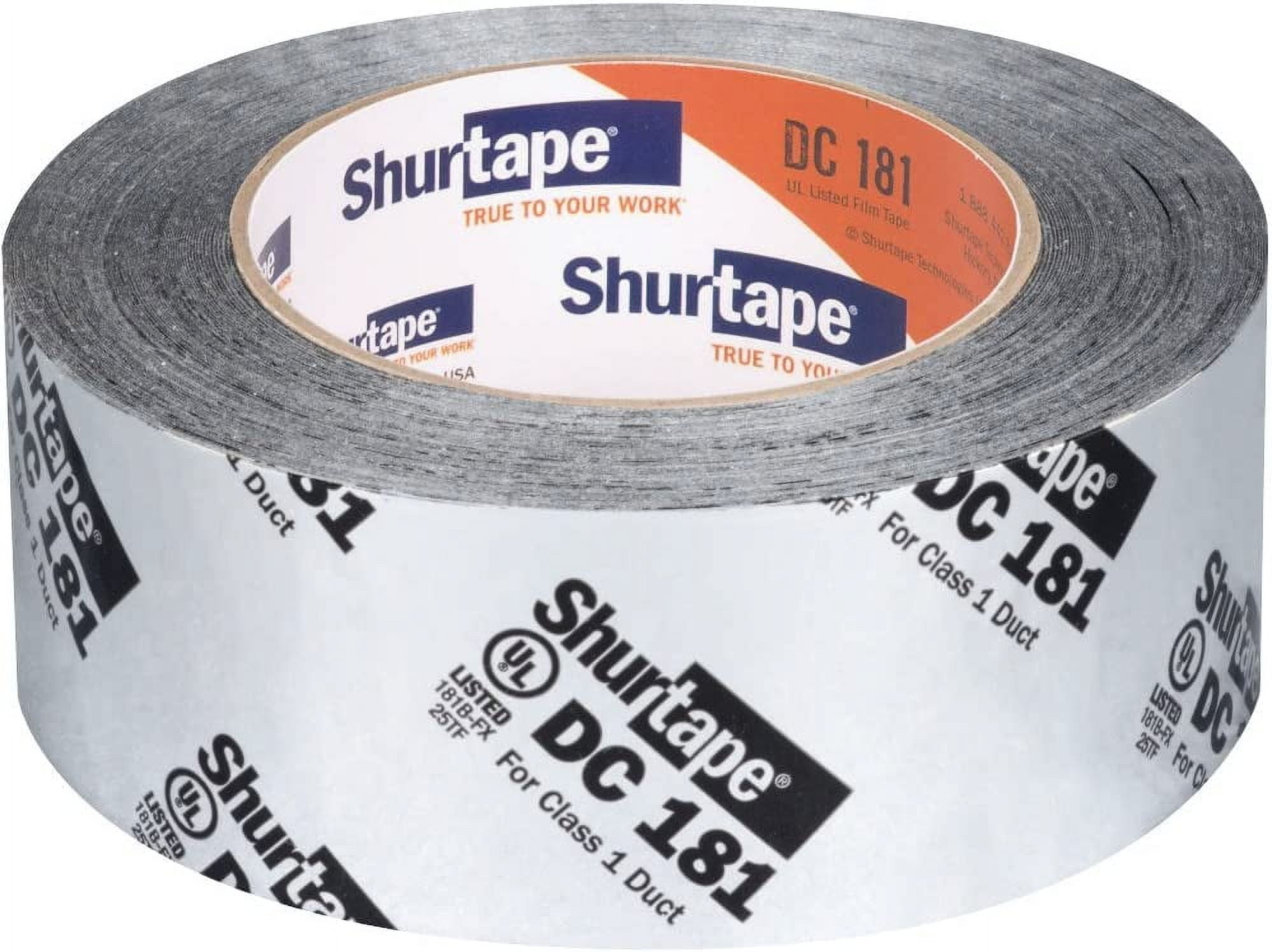 Shurtape 205330 DC 181 Tape, Silver Metalized