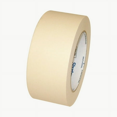 Shurtape CP-106 Economy Grade Masking Tape: 2 in. (48mm actual) x 60 yds. (Natural)