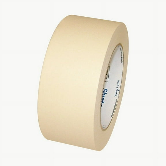 Shurtape CP-106 Economy Grade Masking Tape: 2 in. (48mm actual) x 60 yds. (Natural)