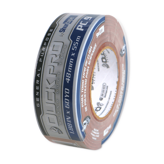 Shurtape Duck Pro General Purpose Cloth Duct Tape (PC-9C): 2 in. (48mm actual) x 60 yds. (Brown)
