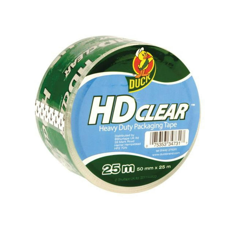 Shurtape - Duck Tape® Packaging Heavy-Duty 50mm x 25m Clear 