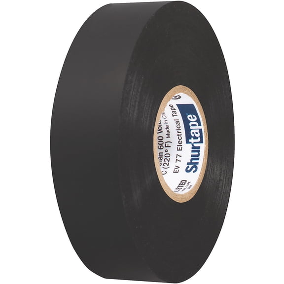Shurtape EV 077B Professional Grade Black Electrical Tape f/Insulati... [104706]