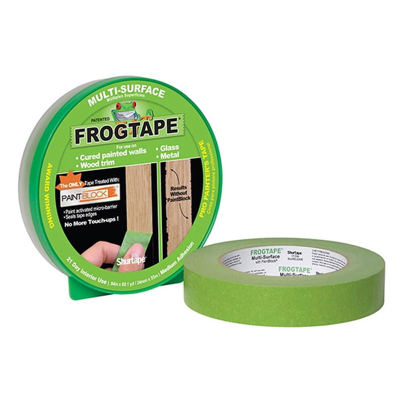 Shurtape Frog Tape 325 Pink Masking Tape, 24 mm Width x 55 m
