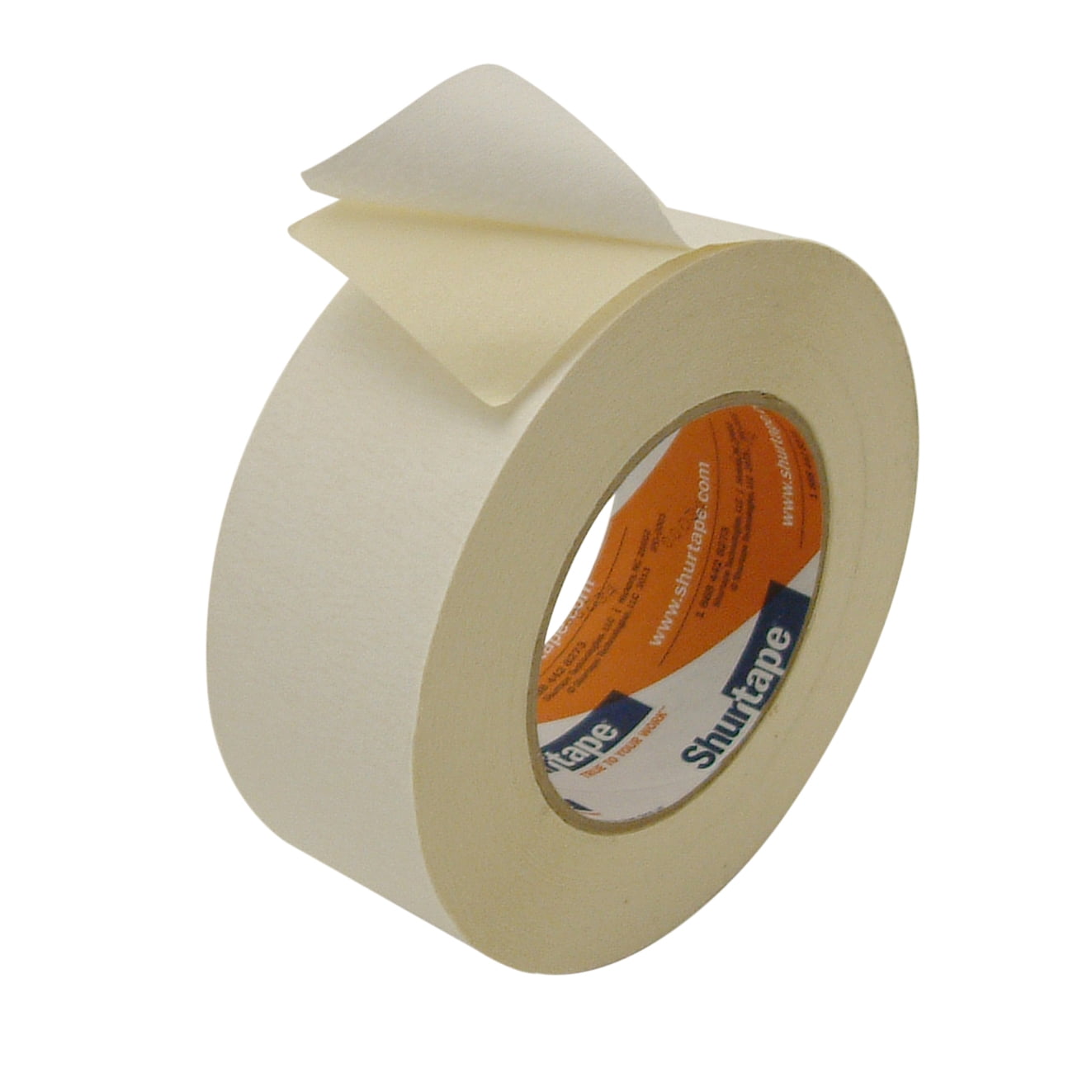 Shurtape GG-200 Double-Sided Crepe Paper Tape: 2 in x 36 yds. (Natural) 