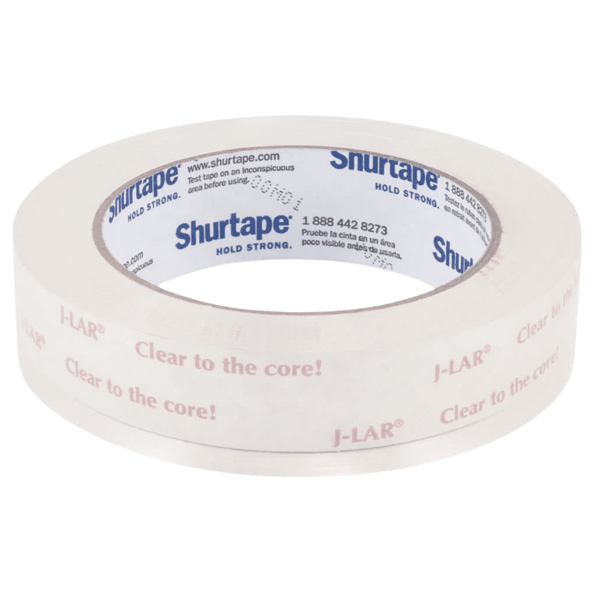 Shurtape JLAR Clear to the Core Tape [Permacel J-LAR]: 1 in. x 72 yds ...
