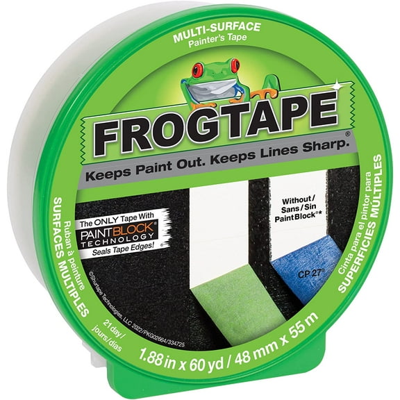 Shurtape Masking Tape,1 7/8" W,60 yd L,Green CF 120