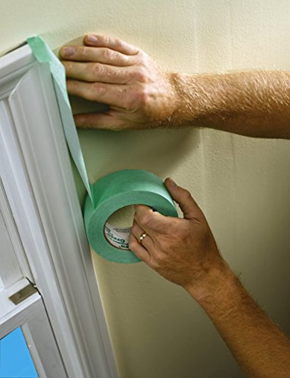 Painter s Mate Green Brand CP 150 8 Day Painter s Tape Multi Surface 72mm x 55m Green 1 Roll 103364