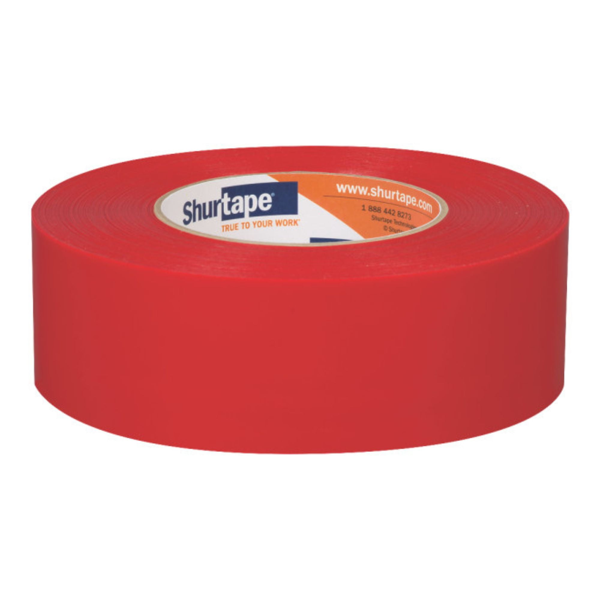 Shurtape PE-555 Premium Polyethylene Film Tape: 2 in x 60 yds. (Red)