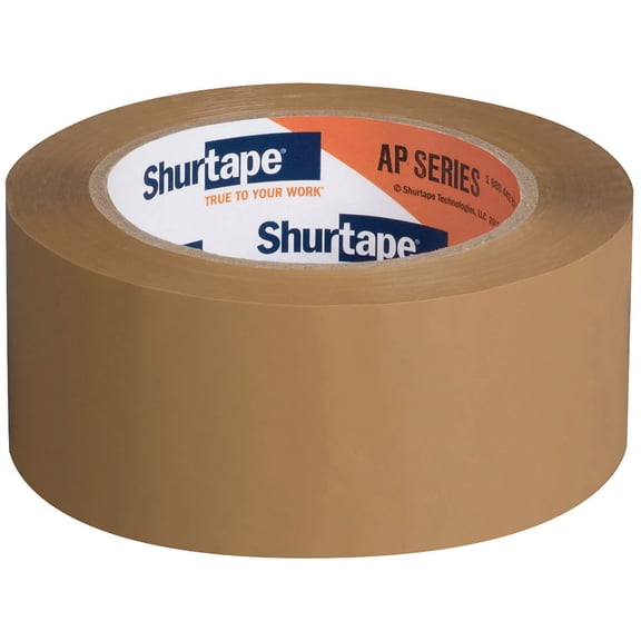 Carton Sealing Tape 2" x 110 Yds. 2 Mil Tan, Lot of 36