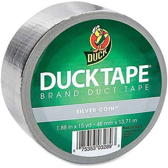 Shurtech 1303158RL Duck Tape 1.88-Inch x15 Yards Chrome