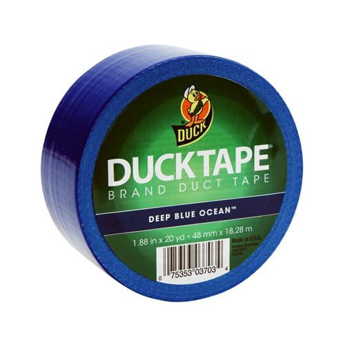 Shurtech Brands 1304959 All-Purpose Duct Tape, Blue, 1.88-In. x 20-Yd.