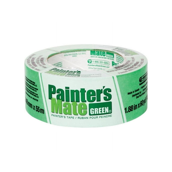 Shurtape Green Painter Tape 240447 - Medium Strength - 1 Roll, 1.88 in x 60 yd