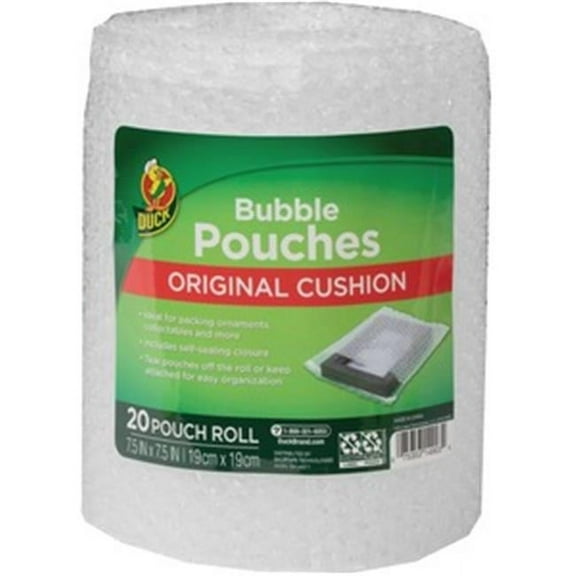 Shurtech Brands 7.5 in. Duck Bubble Pouch Mailers Cushion Wrap - Pack of 20