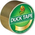 thumbnail image 1 of Shurtech Duck Brand 280748 Metallic Color Duct Tape, Gold, 1.88 Inches x 10 Yards, Single Roll, 1 of 1