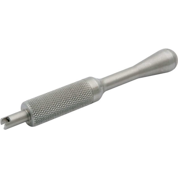 Shurtrax Valve Stem Core Tool Steel Knurled Natural SHU60104