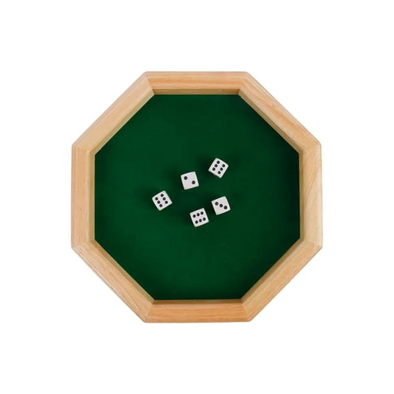 Shut The Box Game: 2-6 Player Wooden Board Math Game with 2-12 Dice | Educational Family Night Entertainment | Classic Pub Style | Funny Family Board Games(A)