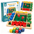 thumbnail image 1 of Shut The Box-Wooden Dice Board Game, Funny Family Shut The Box Game 2-4 Player, Board Games Gift for Family and Friends, Educational Table Math Games for Holiday, Party and Classroom, 1 of 10