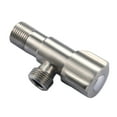 thumbnail image 1 of Shut Off Versatile & Long lasting Stop Valves 304 Stainless Steel Valves for Kitchen Bathroom Toilet, 1 of 10