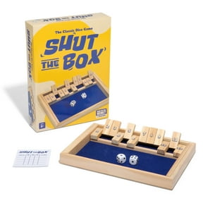 Shut The Box by Relatable, Classic Strategy Board Games for Family Game Night