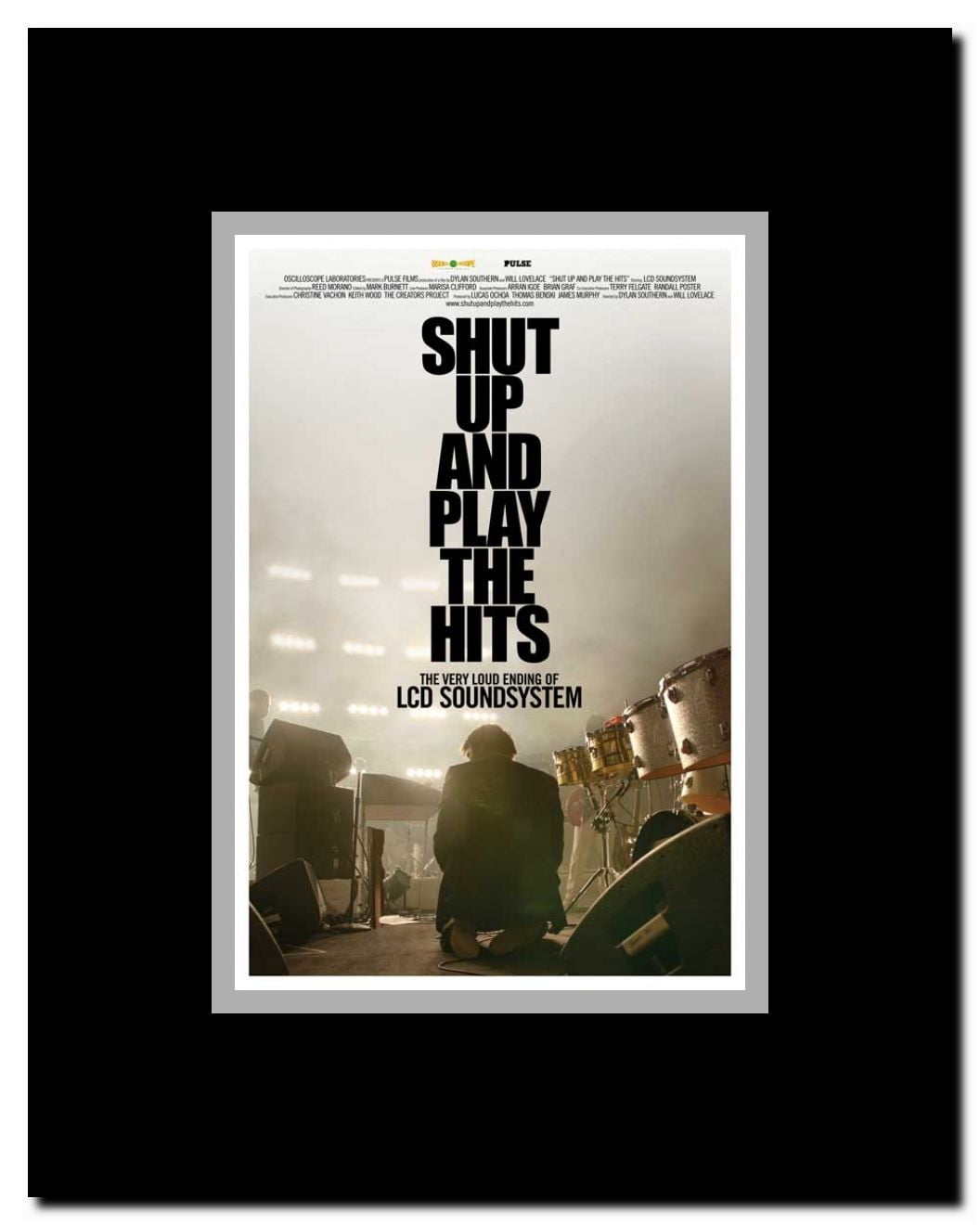 Shut Up and Play the Hits Framed Movie Poster
