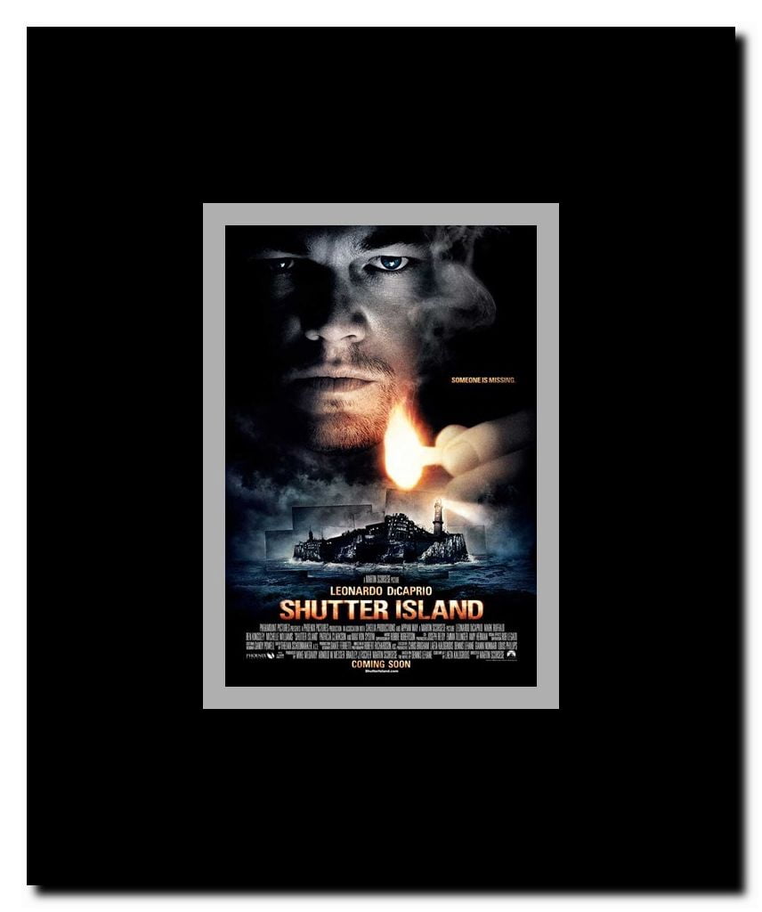 Shutter Island - style D Framed Movie Poster