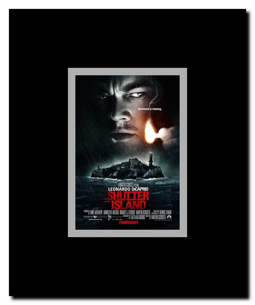Shutter Island - style E Framed Movie Poster