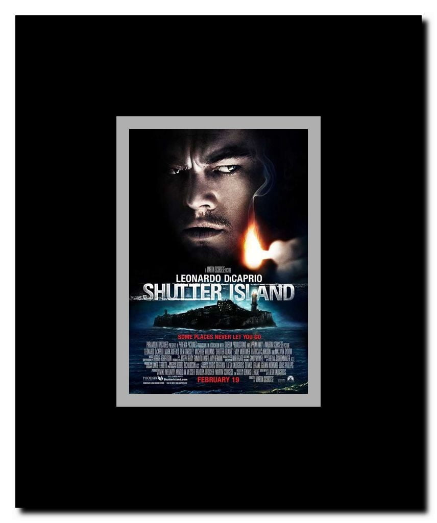 Shutter Island - style F Framed Movie Poster