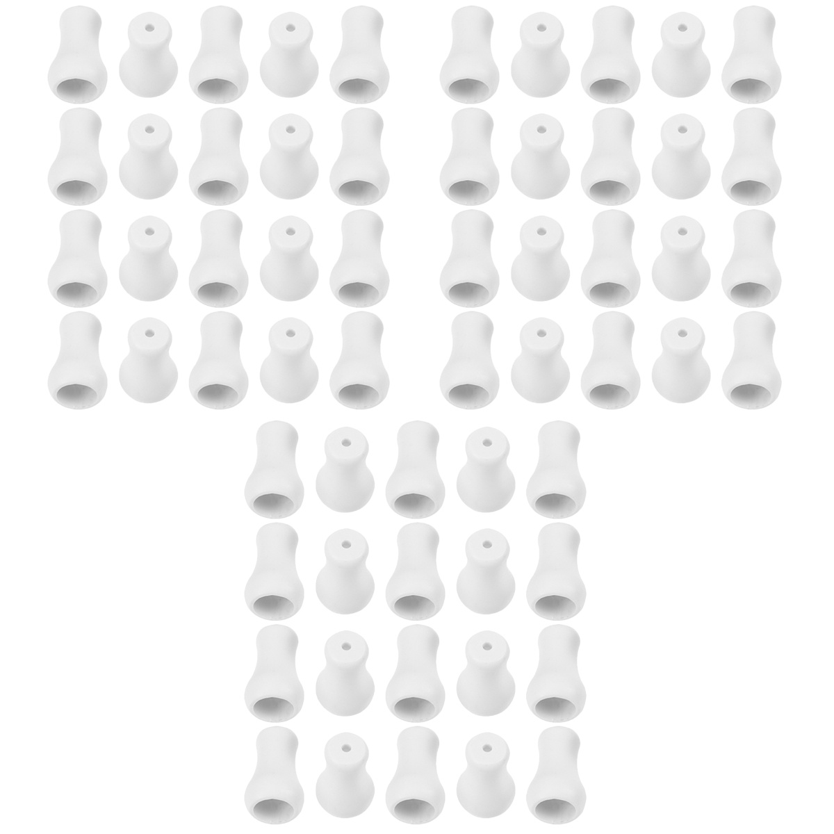 Shutter Knob Wooden Curtain Hanging Ball Pull Cord Knobs for Blinds