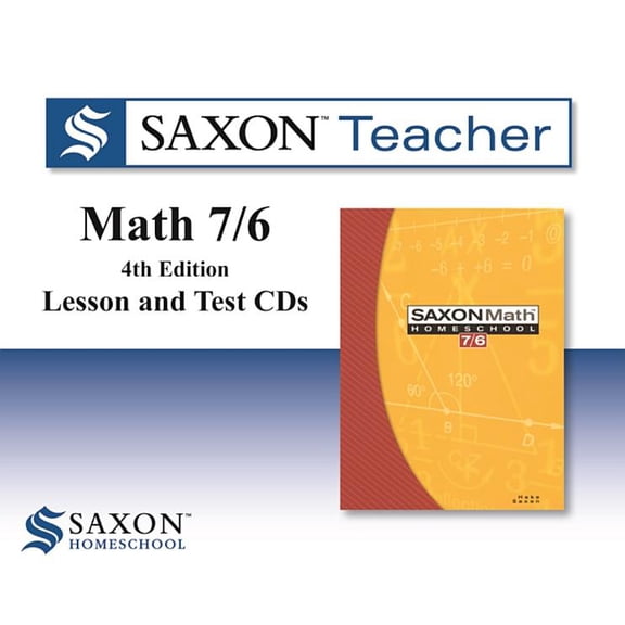 Pre-Owned Shutterbug 1: Saxon Math 76 Teacher CD-ROM (Audiobook)
