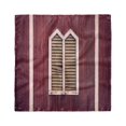 thumbnail image 1 of Shutters Head Scarf, Retro Burgundy Shutters, Head Wrap, 3 Sizes, by Ambesonne, 1 of 2