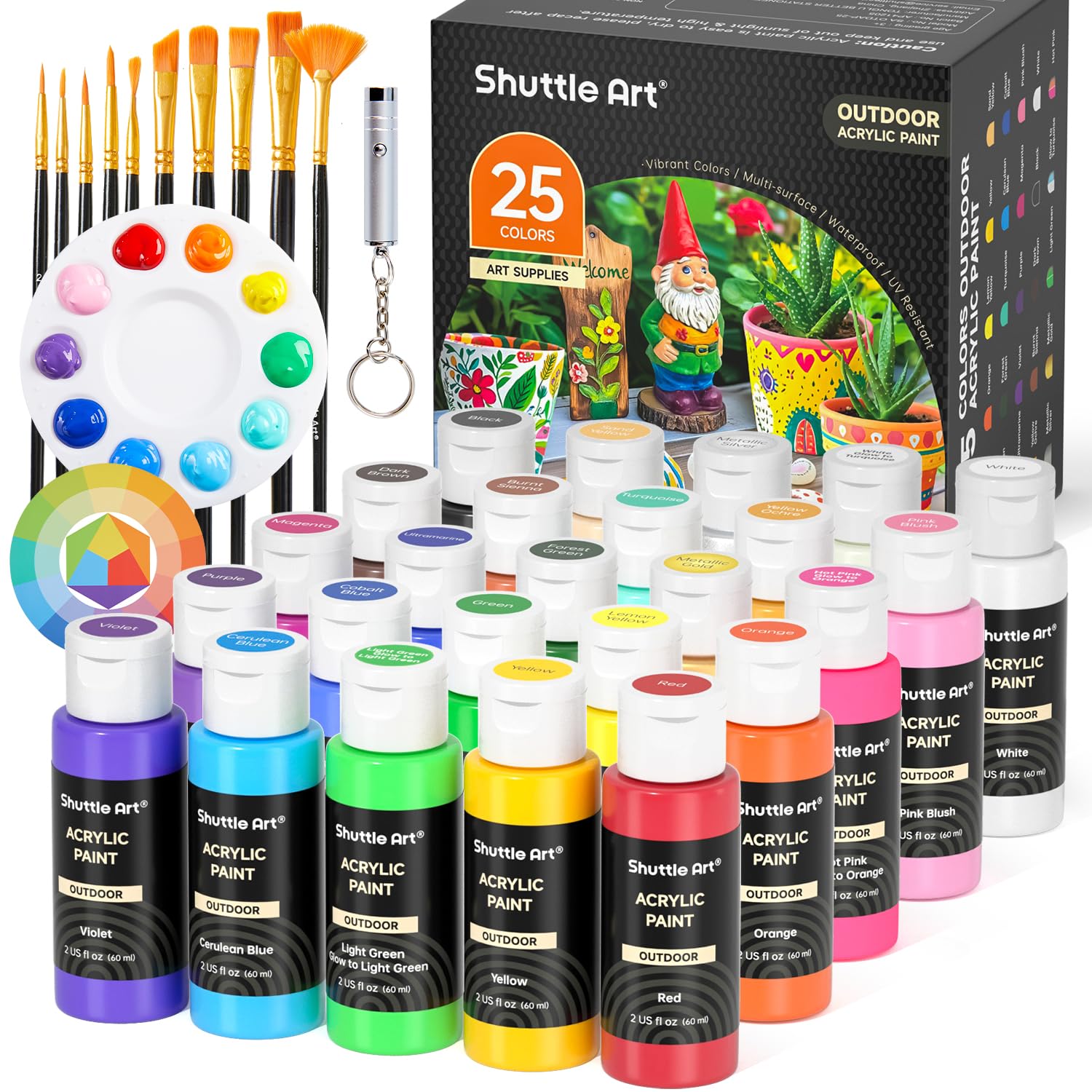 Marbling Paint Art Kit, 18 Colors Water Marbling Kit, Water Art Paint Set, Arts And Crafts For Girls & Boys Ages 6-12, Craft Kits Art Set For Activities | SHEIN A