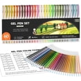 thumbnail image 1 of Shuttle Art 60 Pack Earth Tone Gel Pens, 30 Brown Earth Tone Gel Pens with 30 Refills for Adults Coloring Books Journaling Drawing Nature, Landscapes, Animals Scenes, 1 of 8