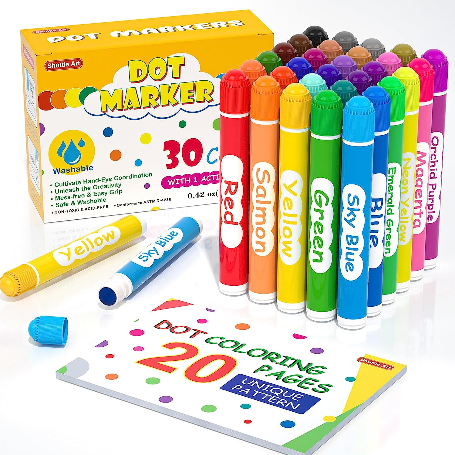 Washable Dot Markers Activity Set for Kids, Crayola.com