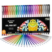 Shuttle Art Metallic Gel Pens, 50 Pack