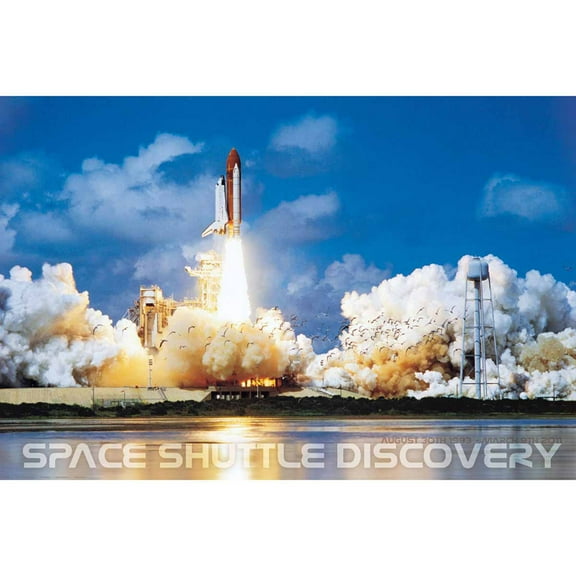 Shuttle Discovery Launch Educational Chart