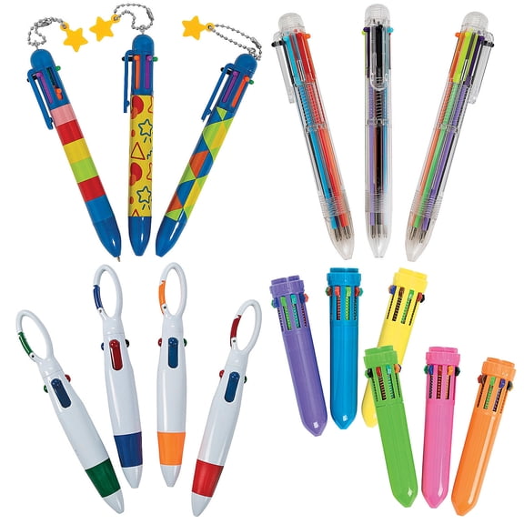 Shuttle Pen Assortment Bulk 48 Pc